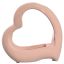OPEN HEART 19X19X5CM PINK