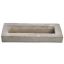 RECTANGLE PLANTER 30X12X6CM GREY
