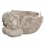 CEMENT ANGEL PLANTER 23X17X10CM GREY