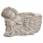 CEMENT ANGEL PLANTER 20X12X14CM GREY
