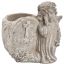 CEMENT ANGEL PLANTER 16X14X16CM GREY