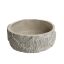 ROUND PLANTER 20X20X7,5CM GREY