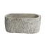 OVAL PLANTER 20X9X9CM GREY