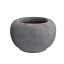 ORCHID BOWL 23 X 15CM GREY