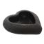 HEART SHAPE PLANTER 23CM ANTRACITE