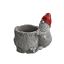CEMENT TRUNK PLANTER 13CM W/GOBLIN GREY