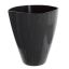 PLASTIC ROUND POT DIA 13 H 16.5CM BLUE