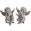 SITTING ANGEL 6,5CM GREY
