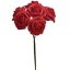 FOAM MINI ROSE BUNDLE X 6 RED