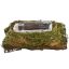 RATTAN PLANTER PILLOW SHAPE 16CM GREEN