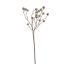 GLITTER MINI PINE/CONE SPRAY 68CM SILVER