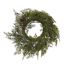 CEDAR/PINE WREATH 43CM GREEN