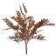 GLITTER FERN BUSH X6 48CM GOLD