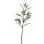 HOLLY LEAVES SPRAY W/SNOW 57CM GREEN