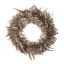 GLITTER FERN WREATH 56CM