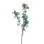 PLASTIC LEAF SPRAY GOLD STEM 85CM GREEN