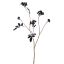 BERRY SPRAY GOLD STEM 70CM BLUE
