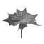 POINSETTIA PICK 27CM SILVER