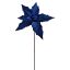 SMALL POINSETTIA 65CM BLUE