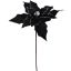 SMALL POINSETTIA 65CM BLACK
