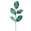 GLITTER LEAVES 67CM SPRAY