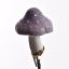 LARGE MUSHROOM ON CLIP PURPLE