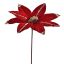 POINSETTIA GLITTER H50 D27CM RED
