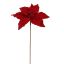 POINSETTIA D30CM H50CM RED