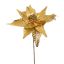 SHINY POINSETTIA D29CM H50CM GOLD