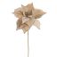 LUXUS POINSETTIA D26CM H50CM BEIGE