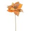 LUXUS POINSETTIA D26CM H50CM ORANGE