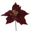 POINSETTIA D23CM H45CM BURGUNDY