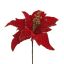 SPIKE POINSETTIA D23CM H45CM RED