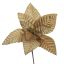 POINSETTIA D30CM H45CM GOLD