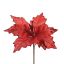 SHINY POINSETTIA D22CM H45CM RED
