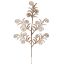 CURLED LEAF 39CM 6PCS IN POLYBAG GOLD