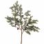 PINE SPRAY W/CONE 110CM GREEN