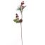 BERRY BRANCH W/CONE 55CM RED