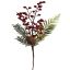 BERRY CONE LEAVES 58CM SPRAY