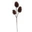 PINE CONE SPRAY 55CM BROWN