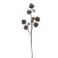 PINE CONE SPRAY W/BELLS 54CM WHITE