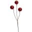 MEDIUM SHINY BALL SPRAY 57CM RED