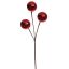 LARGE SHINY BALL SPRAY 55CM RED
