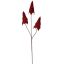 VELVET CONE SPRAY 60CM RED