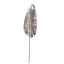 BANANA LEAF PU 110CM SILVER