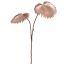 FAN LEAF BRANCH PU 85CM ROSE