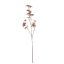PLASTIC LEAF BRANCH 110CM ROSE