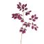 LARGE LEAF BRANCH GOLDSTEM 120CM PURPLE