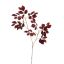 LARGE LEAF BRANCH GOLDSTEM 120CM RED