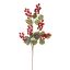 BERRY PINECONE SPRAY 78CM RED
